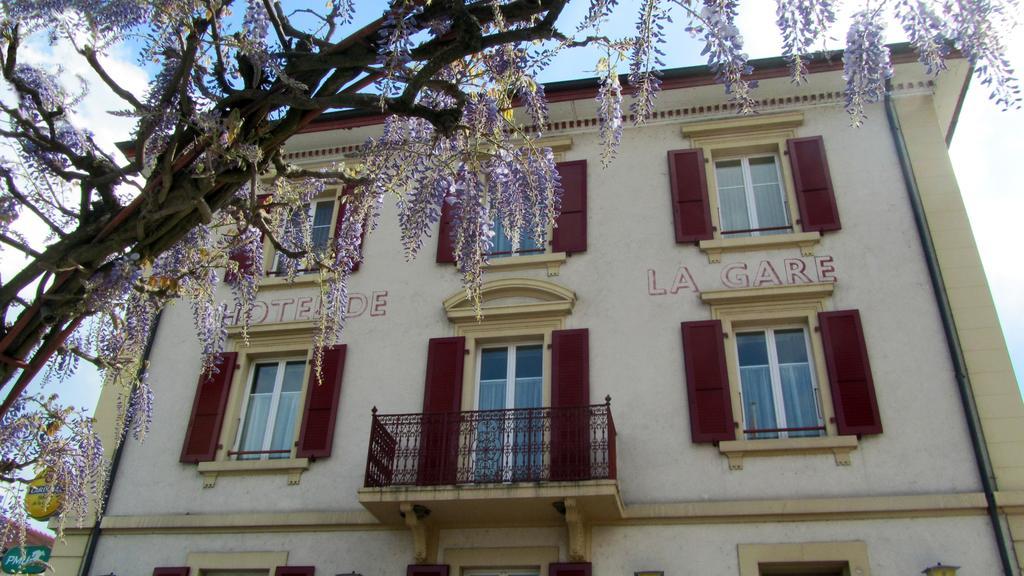 Hotel De La Gare Yvonand المظهر الخارجي الصورة